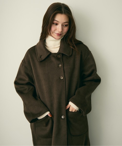 【即日発送】美品 leno&co ステンカラーコート 0 ステンカラーコート（ステンカラーコート）｜Lunea（ルネア）の