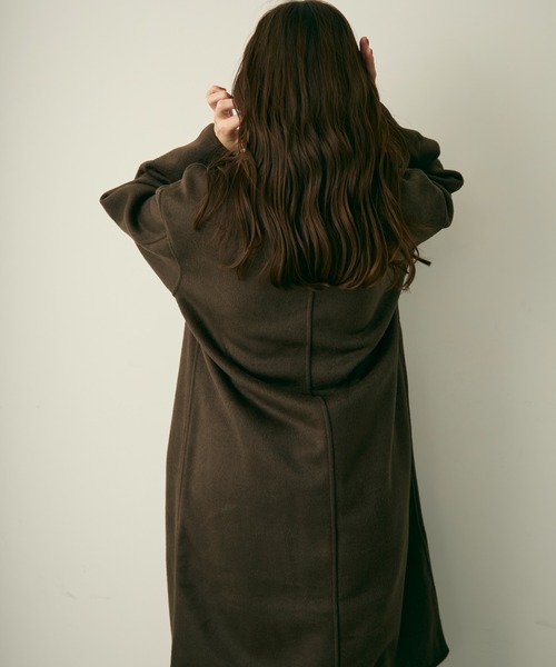 Lunea（ルネア）の「ステンカラーコート（ステンカラーコート・レディース・ブラウン/ナチュラル/グレー・FREE）」の21枚目の写真