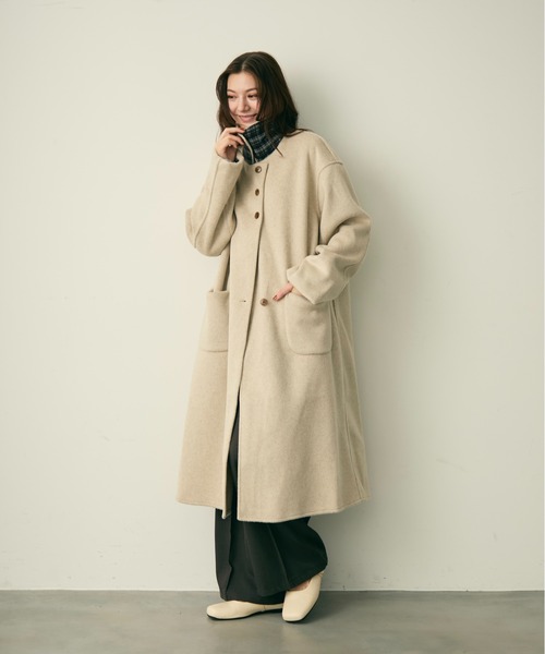 【即日発送】美品 leno&co ステンカラーコート 0 ステンカラーコート（ステンカラーコート）｜Lunea（ルネア）の