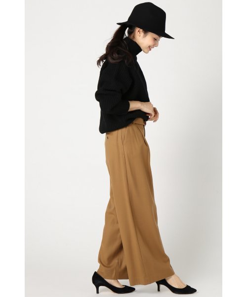 SLOBE IENA（スローブイエナ）の「《追加》ベルトツキワイドタックパンツ◆（その他パンツ・レディース・ブラック/キャメル/グレー・40/38/36）」の21枚目の写真