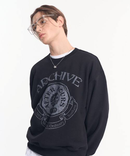 MOO(エムオーオー)の「アーカイブバルーンオーバースウェット - ブラック(スウェット・レディース・その他・LARGE)」の7枚目の写真