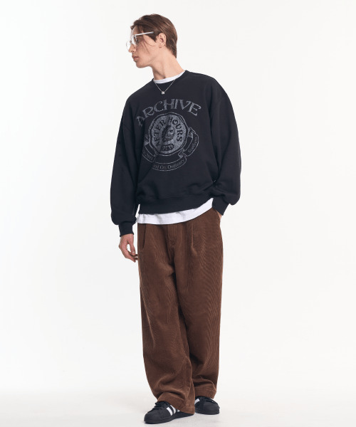MOO(エムオーオー)の「アーカイブバルーンオーバースウェット - ブラック(スウェット・レディース・その他・LARGE)」の8枚目の写真
