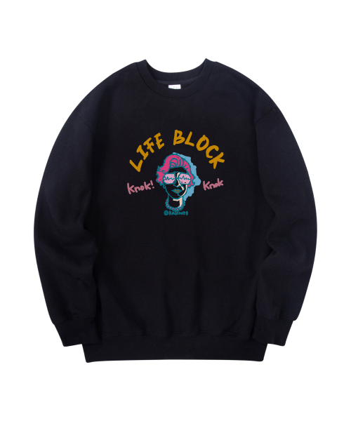 RADINEO(ラディネオ)の「ライフブロックカラー スウェット ブラック(スウェット・メンズ・その他・MEDIUM/LARGE/X-LARGE)」の1枚目の写真