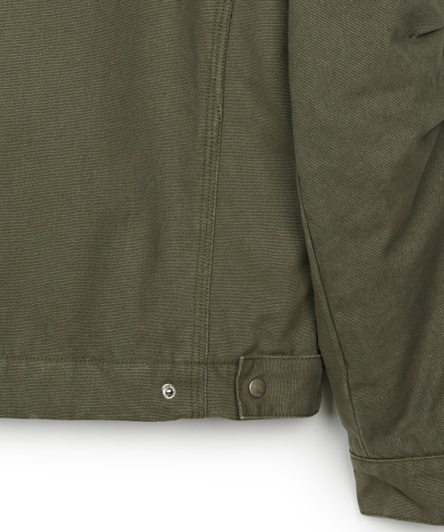 FDR(エフディーアール)の「Vintage Wash Trucker Quilting Jacket Khaki(デニムジャケット・メンズ・その他・SMALL/MEDIUM/LARGE)」の5枚目の写真