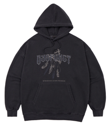 DREAM CATCHER PIGMENT HOODIE(CHARCOAL)