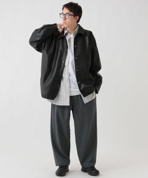 GEORGE'S(ジョージズ)の「レザーブルゾン(ブルゾン・メンズ・ブラック・MEDIUM/LARGE)」の15枚目の写真