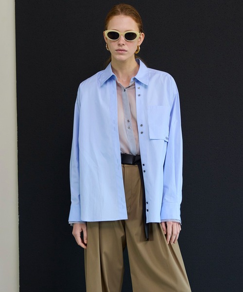 Sheer Shirt/シースルーシャツ（シャツ/ブラウス）｜MAISON SPECIAL