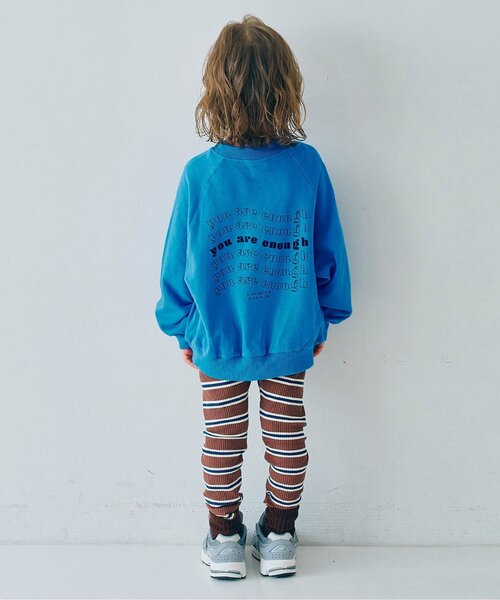 p.premier（ピードットプルミエ）の「イロチ買いしたいnobi－nobiストレッチレギパン_ジュニア対応（その他パンツ・キッズ・ブラック/アイボリー/サックスブルー/ブルー/グレー/オフホワイト/ブラウン/グリーン/ピンク/レッド/チャコール/マスタード/イエロー・80/90/100/110/120/130/140）」の18枚目の写真