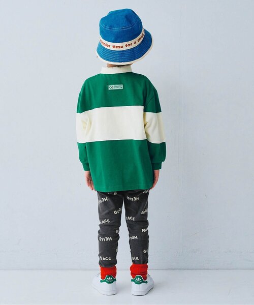 p.premier（ピードットプルミエ）の「イロチ買いしたいnobi－nobiストレッチレギパン_ジュニア対応（その他パンツ・キッズ・ブラック/アイボリー/サックスブルー/ブルー/グレー/オフホワイト/ブラウン/グリーン/ピンク/レッド/チャコール/マスタード/イエロー・80/90/100/110/120/130/140）」の21枚目の写真