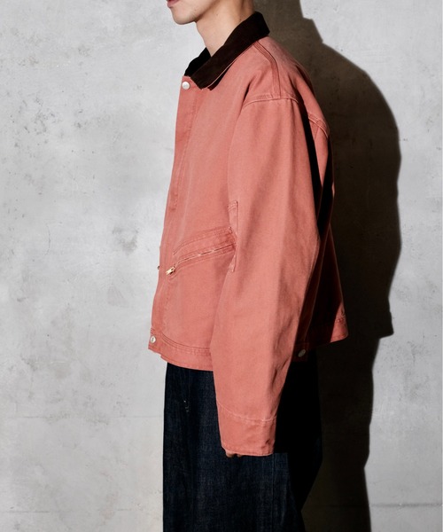 THRIFTY LOOK(スリフティールック)の「THRIFTY LOOK スリフティルック / CLOPPED EG JACKET(ブルゾン・メンズ・ワイン/ブラック/グレー・MEDIUM/SMALL/LARGE)」の10枚目の写真