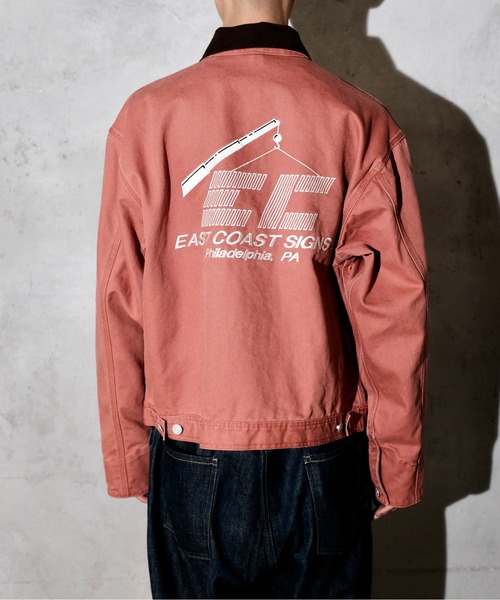 THRIFTY LOOK(スリフティールック)の「THRIFTY LOOK スリフティルック / CLOPPED EG JACKET(ブルゾン・メンズ・ワイン/ブラック/グレー・MEDIUM/SMALL/LARGE)」の11枚目の写真