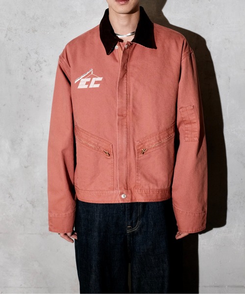 THRIFTY LOOK(スリフティールック)の「THRIFTY LOOK スリフティルック / CLOPPED EG JACKET(ブルゾン・メンズ・ワイン/ブラック/グレー・MEDIUM/SMALL/LARGE)」の9枚目の写真