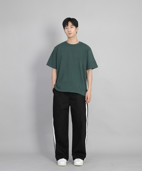 SAINTCREW(セントクルー)の「ホワイトPラインEXワイドパンツPLW-341ブラック(その他パンツ・メンズ・その他・MEDIUM/LARGE/X-LARGE)」の2枚目の写真