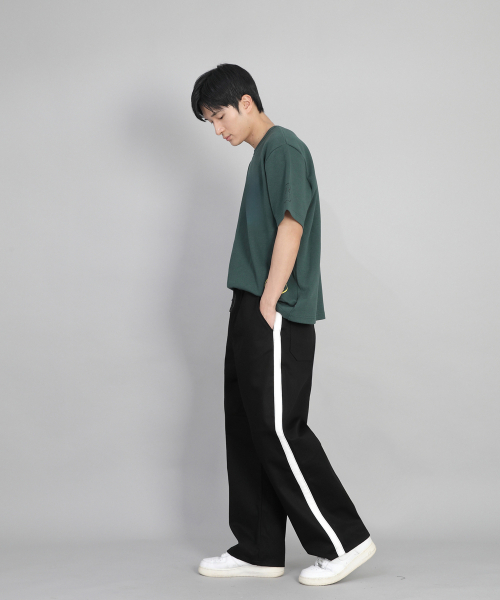 SAINTCREW(セントクルー)の「ホワイトPラインEXワイドパンツPLW-341ブラック(その他パンツ・メンズ・その他・MEDIUM/LARGE/X-LARGE)」の7枚目の写真