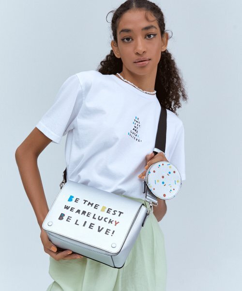 【遊技犬スポンサーキャンペーン】マチェショルダーバッグ（メタルシルバー）