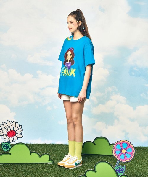 YOUK SHIM WON(ユクシムウォン)の「スマイルTシャツ F ルナ(Tシャツ/カットソー・レディース・その他・FREE)」の3枚目の写真