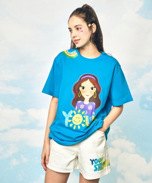 YOUK SHIM WON(ユクシムウォン)の「スマイルTシャツ F ルナ(Tシャツ/カットソー・レディース・その他・FREE)」の6枚目の写真
