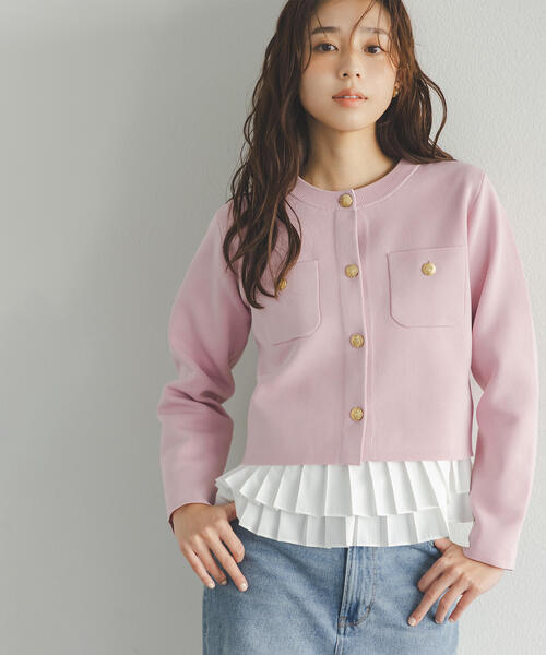 ◇プリーツヘムブラウス（シャツ/ブラウス）｜NATURAL BEAUTY BASIC