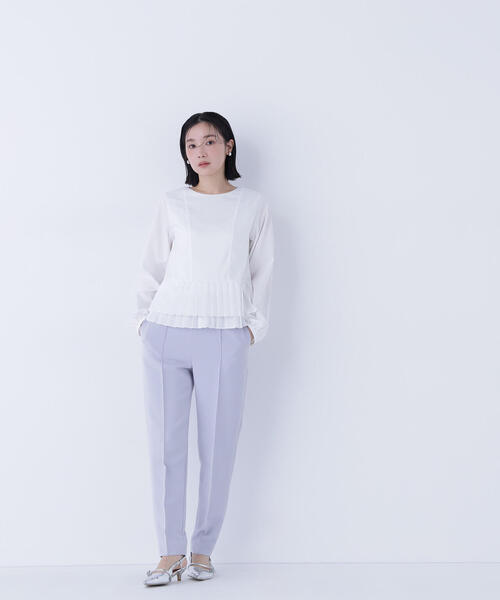 ◇プリーツヘムブラウス（シャツ/ブラウス）｜NATURAL BEAUTY BASIC