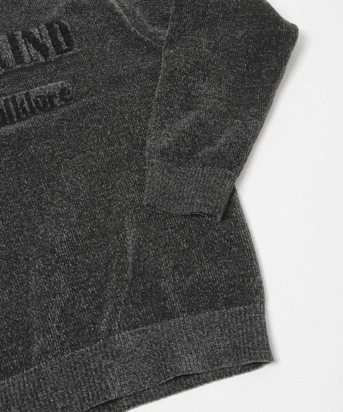 SENSE OF PLACE by URBAN RESEARCH(センスオブプレイスバイアーバンリサーチ)の「『洗濯可』モールロゴグラフィックニット(ニット/セーター・メンズ・ライトベージュ/グリーン/チャコールグレー・MEDIUM/LARGE)」の16枚目の写真