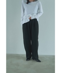 RELAXED TAPERED KNIT PANTS