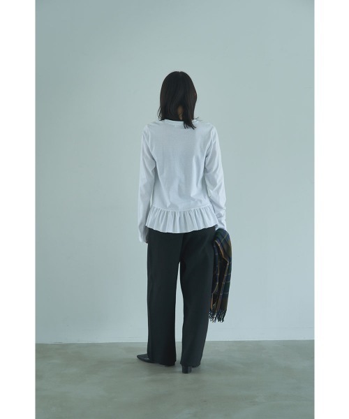 marjour(マージュール)の「RELAXED TAPERED KNIT PANTS(その他パンツ・レディース・ブラウン/ブラック・M)」の16枚目の写真