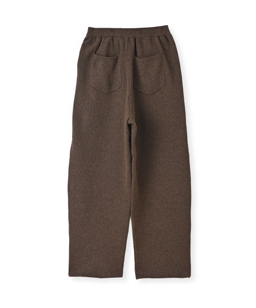 marjour(マージュール)の「RELAXED TAPERED KNIT PANTS(その他パンツ・レディース・ブラウン/ブラック・M)」の22枚目の写真