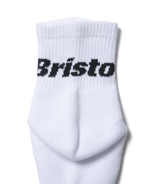 F.C.Real Bristol（エフシーレアルブリストル）の「AUTHENTIC LOGO SHORT SOCKS（ソックス/靴下・メンズ・ブラック/ホワイト/ライトブルー・MEDIUM/LARGE）」の7枚目の写真