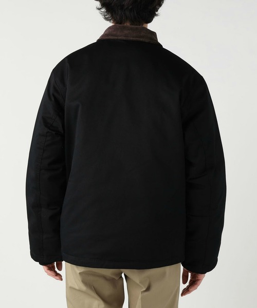 Dickies(ディッキーズ)の「Dickies/ディッキーズ アイゼンハワー ダウンジャケット/コーデュロイジャケット/アウター(ダウンジャケット/コート・メンズ・ブラック/ベージュ・MEDIUM/LARGE/X-LARGE)」の5枚目の写真