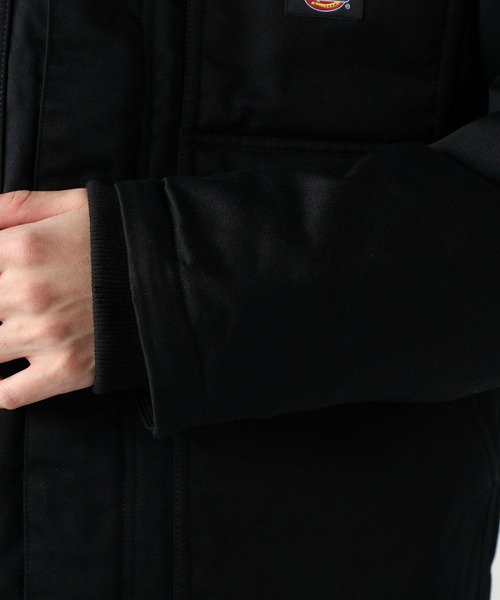 Dickies(ディッキーズ)の「Dickies/ディッキーズ アイゼンハワー ダウンジャケット/コーデュロイジャケット/アウター(ダウンジャケット/コート・メンズ・ブラック/ベージュ・MEDIUM/LARGE/X-LARGE)」の8枚目の写真