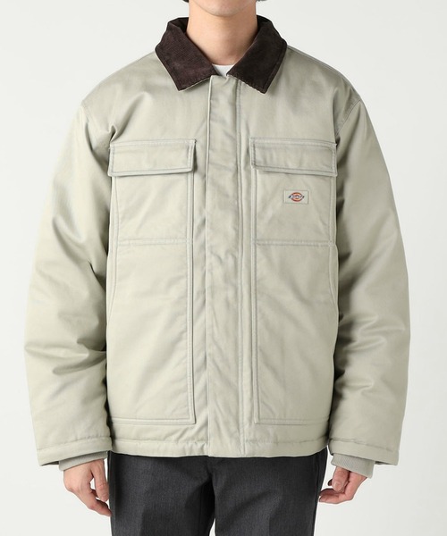 Dickies(ディッキーズ)の「Dickies/ディッキーズ アイゼンハワー ダウンジャケット/コーデュロイジャケット/アウター(ダウンジャケット/コート・メンズ・ブラック/ベージュ・MEDIUM/LARGE/X-LARGE)」の13枚目の写真
