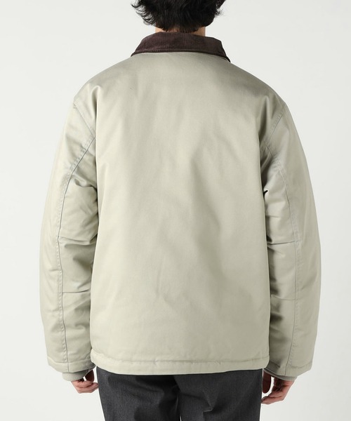 Dickies(ディッキーズ)の「Dickies/ディッキーズ アイゼンハワー ダウンジャケット/コーデュロイジャケット/アウター(ダウンジャケット/コート・メンズ・ブラック/ベージュ・MEDIUM/LARGE/X-LARGE)」の15枚目の写真