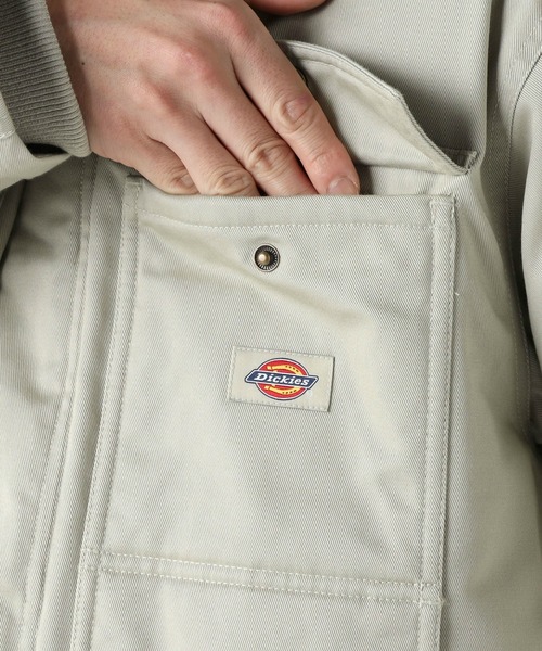 Dickies(ディッキーズ)の「Dickies/ディッキーズ アイゼンハワー ダウンジャケット/コーデュロイジャケット/アウター(ダウンジャケット/コート・メンズ・ブラック/ベージュ・MEDIUM/LARGE/X-LARGE)」の18枚目の写真