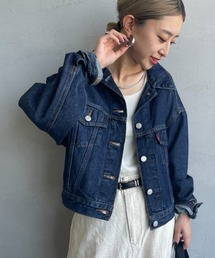 Levi's(���[�o�C�X)��[LEVI�fS/���[�o�C�X] SHRUNKEN 90'S �V���[�g��g���b�J�[�f�j���W���P�b�g(�f�j���W���P�b�g)