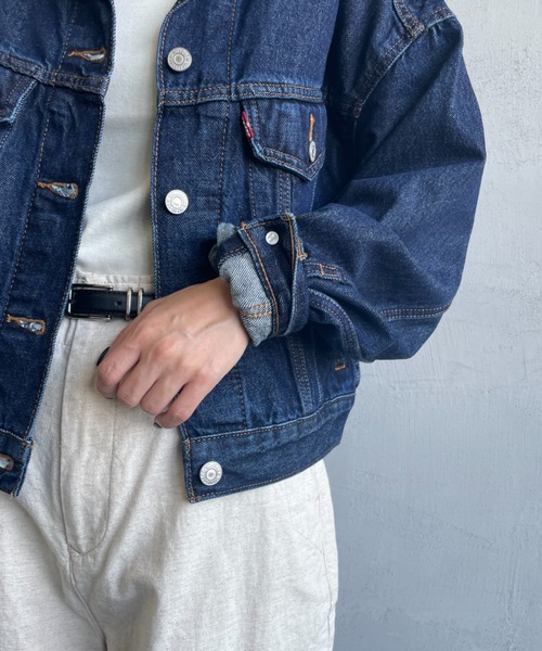 LEVI'S/リーバイス] SHRUNKEN 90'S ショート丈トラッカーデニム