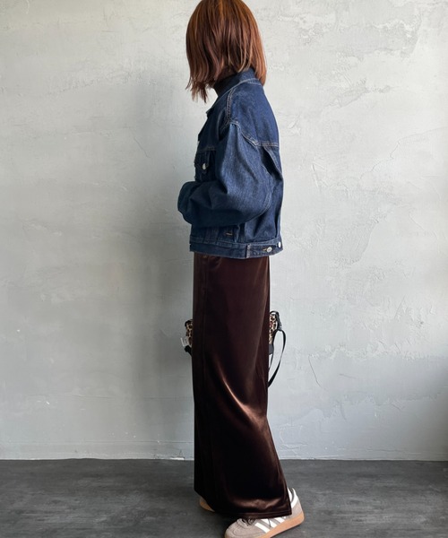 LEVI'S/リーバイス] SHRUNKEN 90'S ショート丈トラッカーデニム