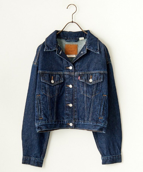 LEVI'S/リーバイス] SHRUNKEN 90'S ショート丈トラッカーデニム