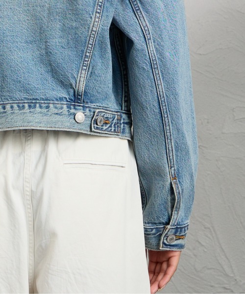 LEVI'S/リーバイス] SHRUNKEN 90'S ショート丈トラッカーデニム