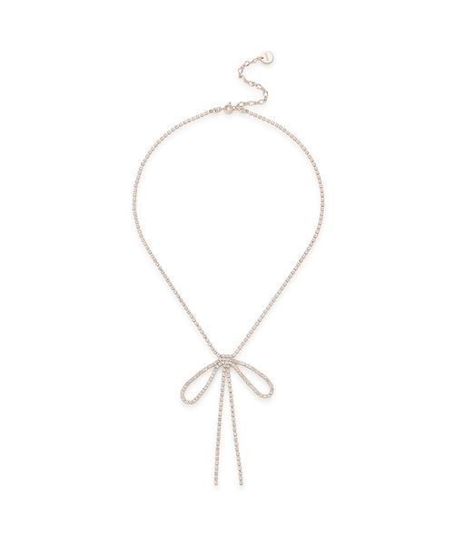 SNIDEL（スナイデル）の「バリエリボンネックレス（ネックレス・レディース・シルバー/ゴールド/イエロー・F）」の7枚目の写真