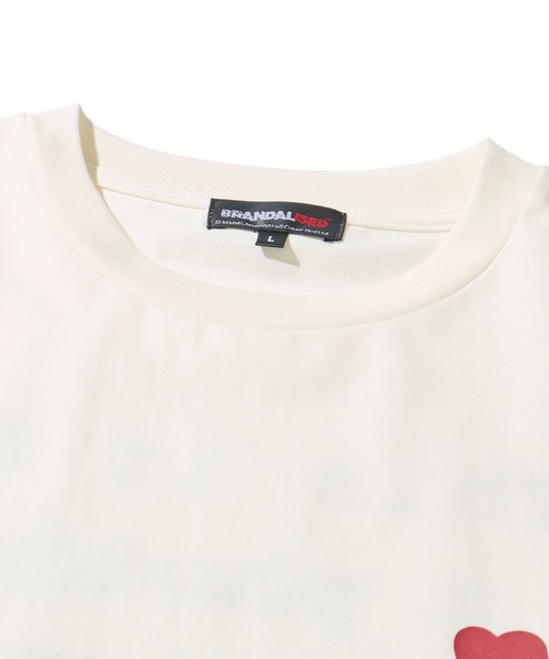 BRANDALISED（ブランダライズド）の「【BRANDALISED/ブランダライズド】グラフィティアートプリント クルーネックTシャツ 冷感天竺（Tシャツ/カットソー・メンズ・アイボリー/ブラック/チャコールグレー・X-LARGE/LARGE/MEDIUM）」の9枚目の写真