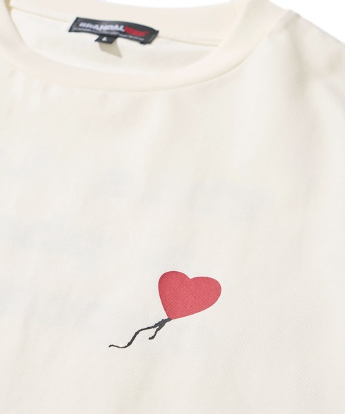BRANDALISED（ブランダライズド）の「【BRANDALISED/ブランダライズド】グラフィティアートプリント クルーネックTシャツ 冷感天竺（Tシャツ/カットソー・メンズ・アイボリー/ブラック/チャコールグレー・X-LARGE/LARGE/MEDIUM）」の7枚目の写真