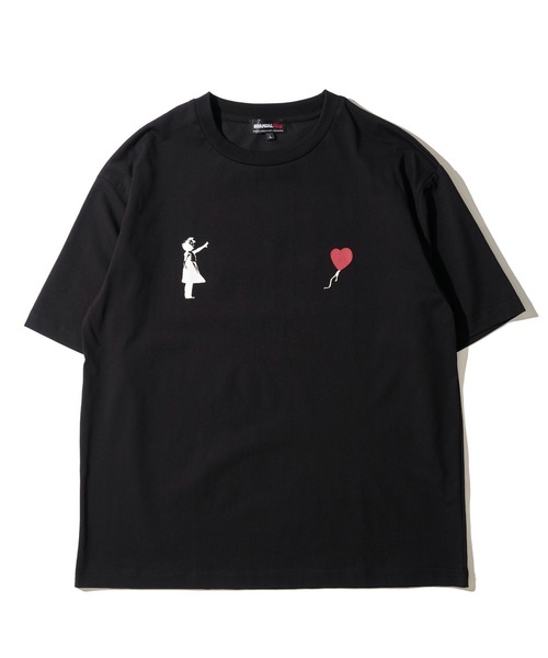 BRANDALISED（ブランダライズド）の「【BRANDALISED/ブランダライズド】グラフィティアートプリント クルーネックTシャツ 冷感天竺（Tシャツ/カットソー・メンズ・アイボリー/ブラック/チャコールグレー・X-LARGE/LARGE/MEDIUM）」の15枚目の写真