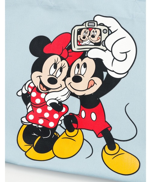 Little sunny bite(リトルサニーバイト)の「little sunny bite Disney collection / micky & minnie selfie tote bag(トートバッグ・レディース・ライトブルー/ピンク/ホワイト・FREE)」の20枚目の写真
