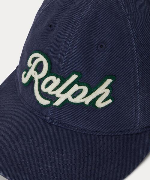 The Ralph ロゴ ツイル ボール キャップ（キャップ）｜POLO RALPH