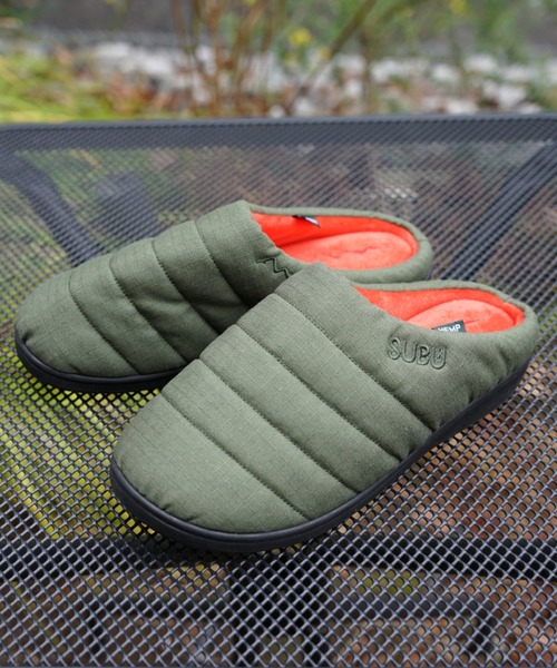 SUBU(スブ)の「SUBU×MANASTASH/スブ×マナスタッシュ HEMP RIPSTOP SANDAL(サンダル・メンズ・オリーブ/ブラック/ナチュラル・3/2/1/0)」の3枚目の写真