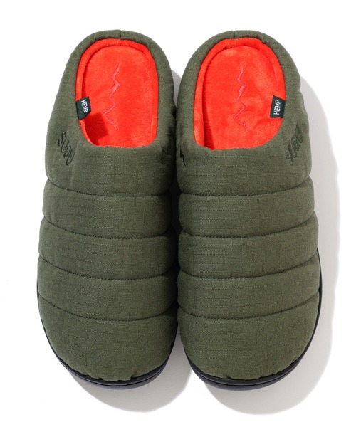 SUBU(スブ)の「SUBU×MANASTASH/スブ×マナスタッシュ HEMP RIPSTOP SANDAL(サンダル・メンズ・オリーブ/ブラック/ナチュラル・3/2/1/0)」の4枚目の写真