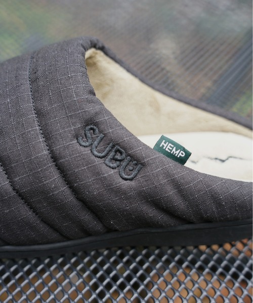 SUBU(スブ)の「SUBU×MANASTASH/スブ×マナスタッシュ HEMP RIPSTOP SANDAL(サンダル・メンズ・オリーブ/ブラック/ナチュラル・3/2/1/0)」の12枚目の写真