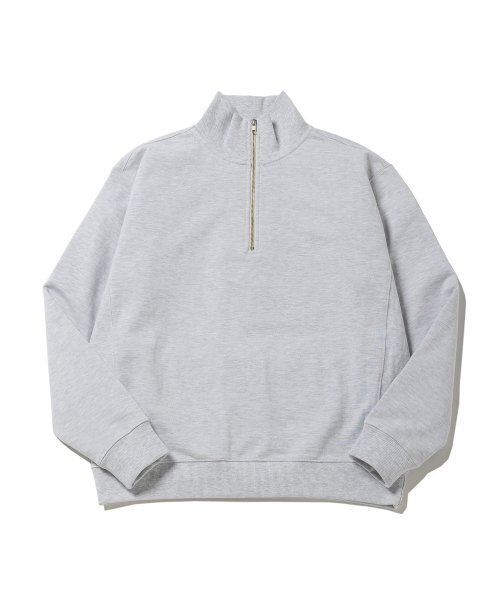 LAB12(ラボ12)の「23S/S ハイネックハーフジップ (アッシュ)(その他トップス・メンズ・その他・SMALL/LARGE)」の1枚目の写真