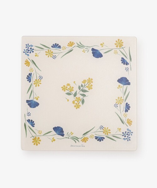 フルールデュクールスクエアガラスプレート（キッチンツール