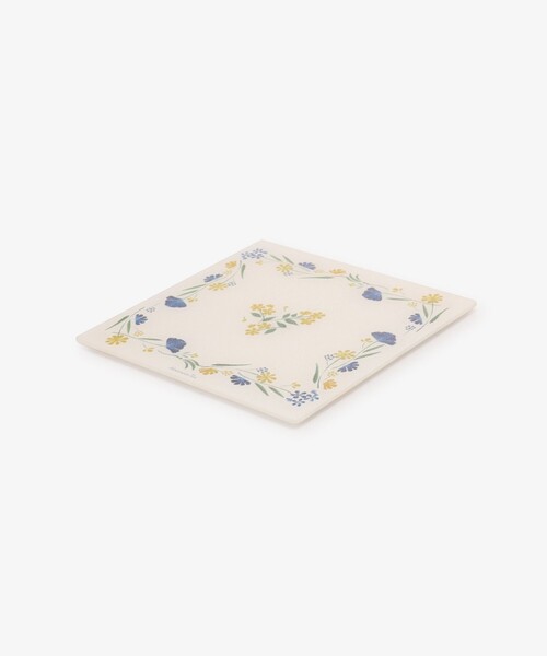 フルールデュクールスクエアガラスプレート（キッチンツール